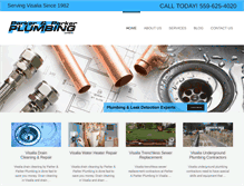 Tablet Screenshot of myppplumbing.com